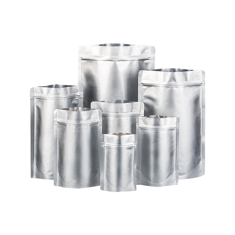 Bolsa de cremallera recubierta de aluminio