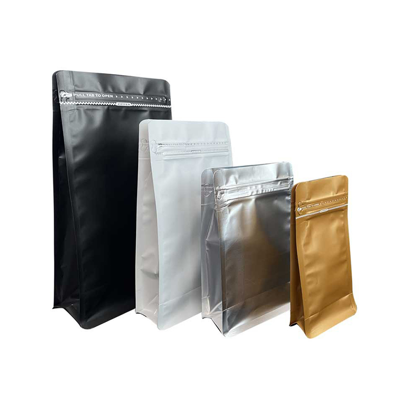 Bolsa de sellado de ocho lados recubierta de aluminio